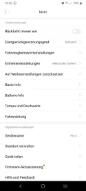 Xiaomi Home Geräteeinstellungen bei DE Seriennummer.webp